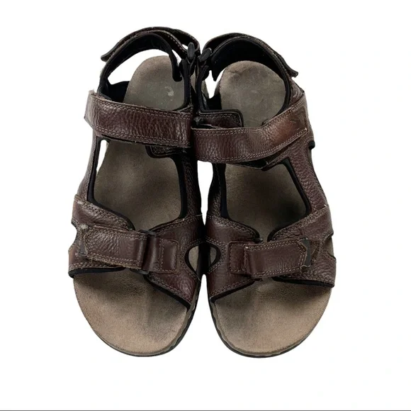 Dr Scholls Hayden Leather Fisherman River Sandals Shoes - Picture 4 of 6